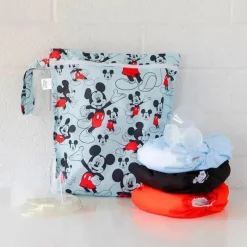 Bumkins Mickey & Minnie|Lunch Boxes & Bags*- Mickey Mouse Classic Disney Wet Bag