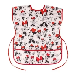 Bumkins Mickey & Minnie|Bibs*- Minnie Mouse Classic Short Sleeved Smock