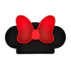 Bumkins Mickey & Minnie|Plates & Bowls*- Minnie Mouse Silicone Grip Dish