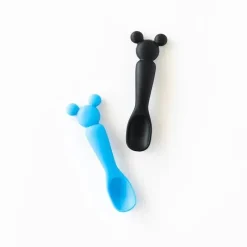 Bumkins Mickey & Minnie|Utensils & Accessories*- 2Pk Baby Disney Mickey Mouse Spoons Set