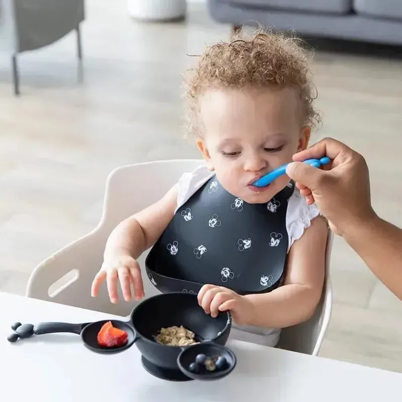 Bumkins Mickey & Minnie|Utensils & Accessories*- 2Pk Baby Disney Mickey Mouse Spoons Set
