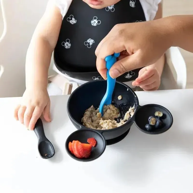 Bumkins Mickey & Minnie|Utensils & Accessories*- 2Pk Baby Disney Mickey Mouse Spoons Set