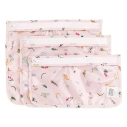 Bumkins Disney Princess|Handbags & Accessories*- 3Pk Disney Clear Travel Bag, Princess Magic