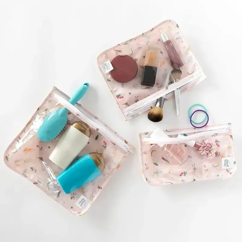 Bumkins Disney Princess|Handbags & Accessories*- 3Pk Disney Clear Travel Bag, Princess Magic