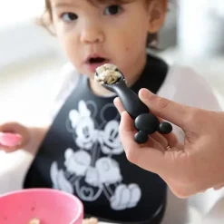 Bumkins Mickey & Minnie|Utensils & Accessories*- 2Pk Disney Minnie Mouse Silicone Dipping Spoons