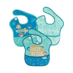 Bumkins Harry Potter|Bibs*- 3Pk Harry Potter Mischief Managed Superbib
