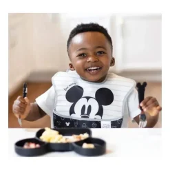 Bumkins Mickey & Minnie|Bibs*- 3Pk Mickey Mouse Disney Superbib