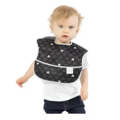 Bumkins Mickey & Minnie|Bibs*- 3Pk Mickey Mouse Disney Superbib