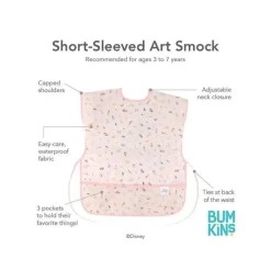 Bumkins Disney Princess|Bibs*- Princess Magic Short Sleeved Smock