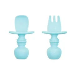 Bumkins Utensils & Accessories|Dishes, Utensils & Food Containers*- Silicone Chewtensils, Blue