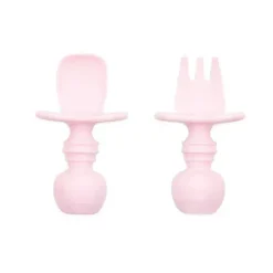 Bumkins Utensils & Accessories|Dishes, Utensils & Food Containers*- Silicone Chewtensils, Pink