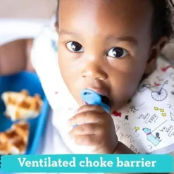 Bumkins Utensils & Accessories|Dishes, Utensils & Food Containers*- Silicone Chewtensils, Dark Blue