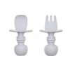 Bumkins Utensils & Accessories|Dishes, Utensils & Food Containers*- Silicone Chewtensils, Gray