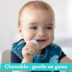 Bumkins Utensils & Accessories|Dishes, Utensils & Food Containers*- Silicone Chewtensils, Gray