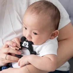Bumkins Rattles & Teethers|Toys For 0-12 Months*- Silicone Teether, Mickey Mouse