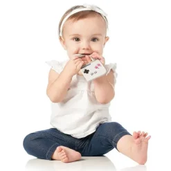 Bumkins Toys For 0-12 Months|Gift For Baby*- Silicone Teether, Nintendo Game Boy