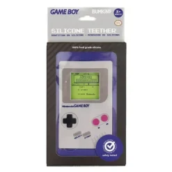 Bumkins Toys For 0-12 Months|Gift For Baby*- Silicone Teether, Nintendo Game Boy