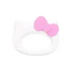 Bumkins Toys For 0-12 Months|Gift For Baby*- Silicone Theether Hello Kitty