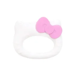 Bumkins Toys For 0-12 Months|Gift For Baby*- Silicone Theether Hello Kitty