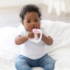 Bumkins Toys For 0-12 Months|Gift For Baby*- Silicone Theether Hello Kitty