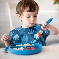 Bumkins Utensils & Accessories|Dishes, Utensils & Food Containers*- Spoon & Fork, Dark Blue