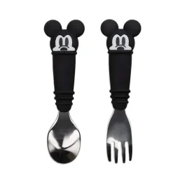 Bumkins Mickey & Minnie|Utensils & Accessories*- Spoon And Fork Set Disney Mickey