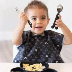 Bumkins Mickey & Minnie|Utensils & Accessories*- Spoon And Fork Set Disney Mickey