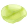 Bumkins Suction Plates & Bowls|Dishes, Utensils & Food Containers*- Toddler and Baby Suction Plate, Silicone Divided Grip Dish, Green Jelly