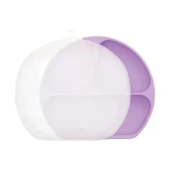 Bumkins Suction Plates & Bowls|Dishes, Utensils & Food Containers*- Toddler and Baby Suction Plates, Lavender