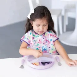 Bumkins Suction Plates & Bowls|Dishes, Utensils & Food Containers*- Toddler and Baby Suction Plates, Lavender