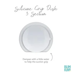 Bumkins Suction Plates & Bowls|Dishes, Utensils & Food Containers*- Toddler and Baby Suction Plates, Gray