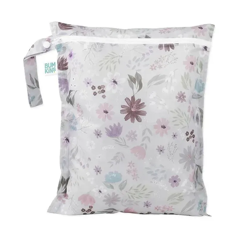 Bumkins Utensils & Accessories|Dishes, Utensils & Food Containers*- Waterproof Wet Bag, Floral