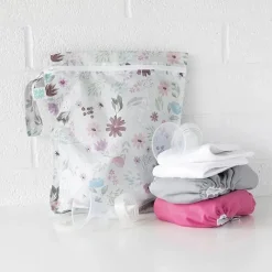 Bumkins Utensils & Accessories|Dishes, Utensils & Food Containers*- Waterproof Wet Bag, Floral