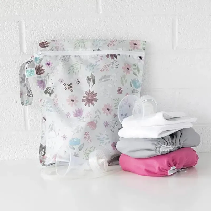 Bumkins Utensils & Accessories|Dishes, Utensils & Food Containers*- Waterproof Wet Bag, Floral