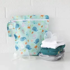 Bumkins Utensils & Accessories|Dishes, Utensils & Food Containers*- Waterproof Wet Bag, Ocean Life