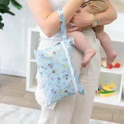 Kids Bumkins Kids Bags & Backpacks*- Wet/Dry Clutch, Mickey and Minnie Mouse