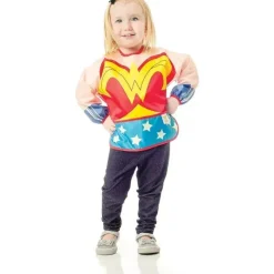 Bumkins Super Heroes*- Wonder Woman Comics Costume Sleeved Bib