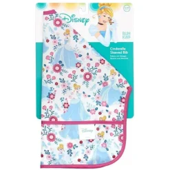 Bumkins Disney Princess|Bibs*Baby Toddler Bib, Disney Waterproof Sleeved Bib, Cinderella