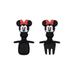Bumkins Mickey & Minnie|Utensils & Accessories*Disney Silicone Chewstensils - Minnie Mouse