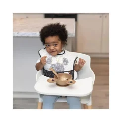 Bumkins Mickey & Minnie|Suction Plates & Bowls*- Disney Silicone First Feeding Set - Gold