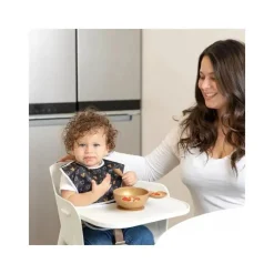 Bumkins Mickey & Minnie|Suction Plates & Bowls*- Disney Silicone First Feeding Set - Gold