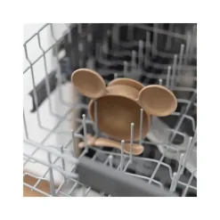 Bumkins Mickey & Minnie|Suction Plates & Bowls*- Disney Silicone First Feeding Set - Gold