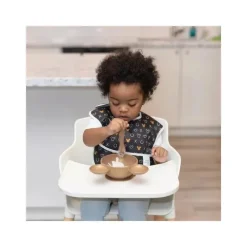 Bumkins Mickey & Minnie|Suction Plates & Bowls*- Disney Silicone First Feeding Set - Gold