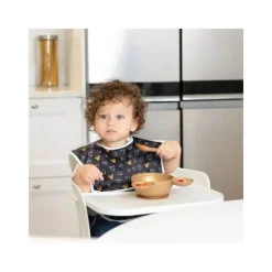 Bumkins Mickey & Minnie|Suction Plates & Bowls*- Disney Silicone First Feeding Set - Gold