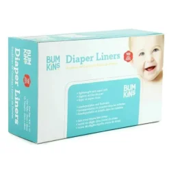 Bumkins Disposable Diapers*Flushable Diaper Liners, 100-Count