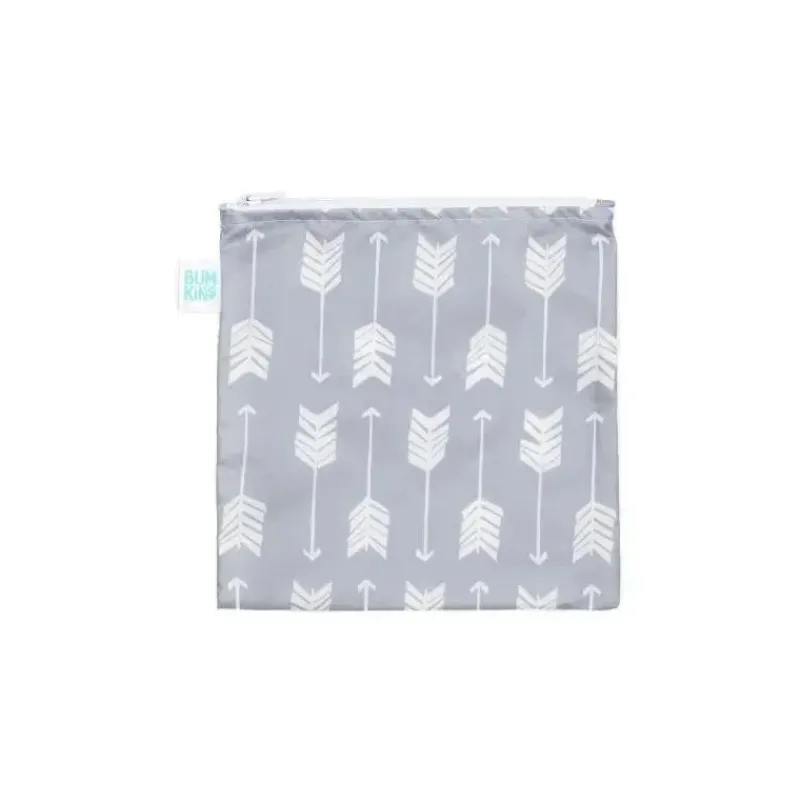 Bumkins Food Storage*Large Reusable Snack Bag, Arrow