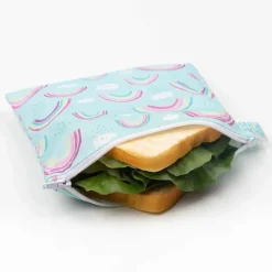 Bumkins Lunch Boxes & Bags|Lunch Box*Large Snack Bag - Rainbows