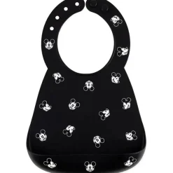 Bumkins Mickey & Minnie|Bibs*Silicone Bib: Mickey Mouse