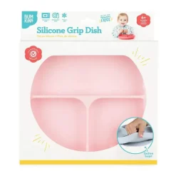 Bumkins Suction Plates & Bowls|Dishes, Utensils & Food Containers*Silicone Grip Dish - Pink
