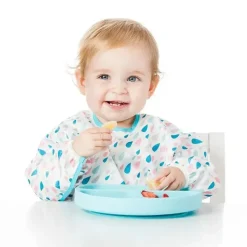 Bumkins Suction Plates & Bowls|Dishes, Utensils & Food Containers*Silicone Grip Dish, Blue